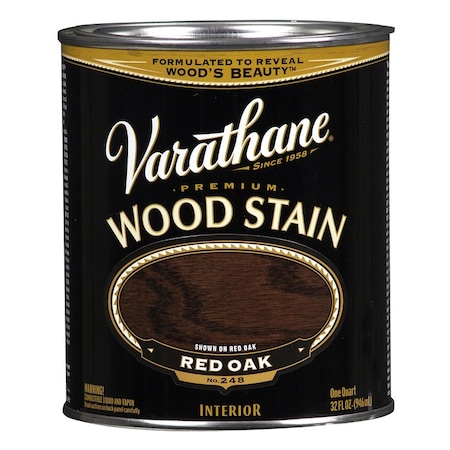 Varathane Varathane Semi-Transparent Red Oak Oil-Based Urethane Modified Alkyd Wood Stain 1 qt 211723H